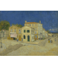 Vincent Van Gogh - The Yellow House (Vincent's house). Printing on canvas