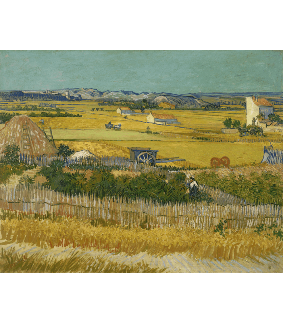 Printing on canvas: Vincent Van Gogh - The harvest