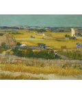 Vincent Van Gogh - The harvest. Printing on canvas