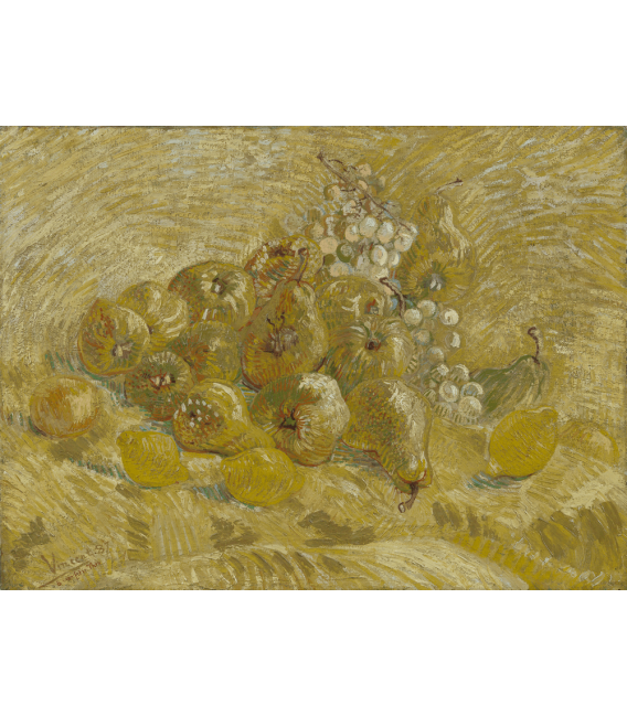 Printing on canvas: Vincent Van Gogh - Still Life with Grapes