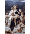 Stampa su tela: William Adolphe Bouguereau - The Motherland