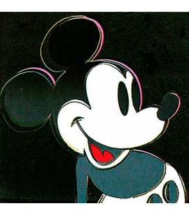 Andy Warhol - Mickey Mouse. Stampa su tela