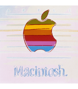 Andy Warhol - Apple. Stampa su tela