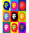 Andy Warhol - Che Guevara. Stampa su tela