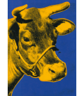 Andy Warhol - Cow. Stampa su tela