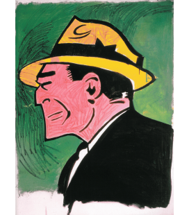 Andy Warhol - Dick Tracy. Stampa su tela