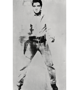 Andy Warhol - Double Elvis. Stampa su tela