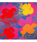 Andy Warhol - Flowers 2. Stampa su tela