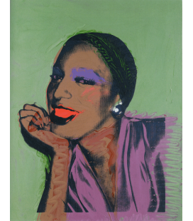 Andy Warhol - Ladies and Gentlemen. Stampa su tela