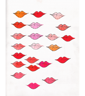 Andy Warhol - Lips. Stampa su tela