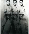 Andy Warhol - Triple Elvis. Stampa su tela