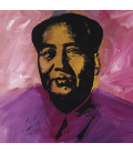 Andy Warhol - Mao, firmato e datato. Stampa su tela