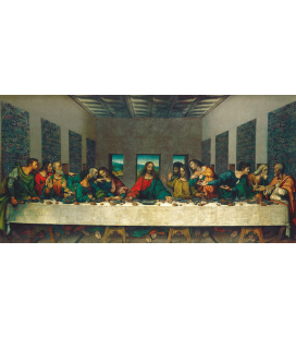 Stampa su tela: Leonardo da Vinci - Ultima Cena