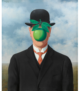 Magritte René - La grande guerra. Stampa su tela