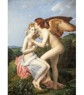 Francois Gérard - Amore e Psiche. Stampa su tela