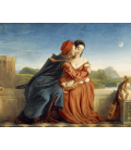 William Dyce - Francesca da Rimini. Stampa su tela