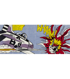 Roy Fox Lichtenstein - Whaam. Stampa su tela
