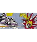 Roy Fox Lichtenstein - Whaam. Printing on canvas