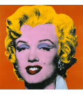Andy Warhol - Marilyn Monroe Orange. Stampa su tela