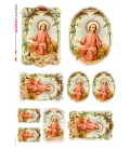 Carta di riso per decoupage VIT-SPI-0013