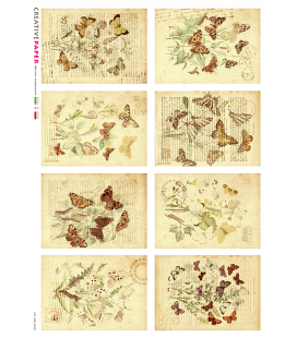 Carta di riso per decoupage VIT-ANI-0009
