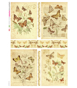 Carta di riso per decoupage VIT-ANI-0007
