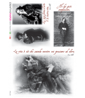 Carta di riso per decoupage FRASI-0003-ITA