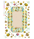 Carta di riso per decoupage FRAME-0002