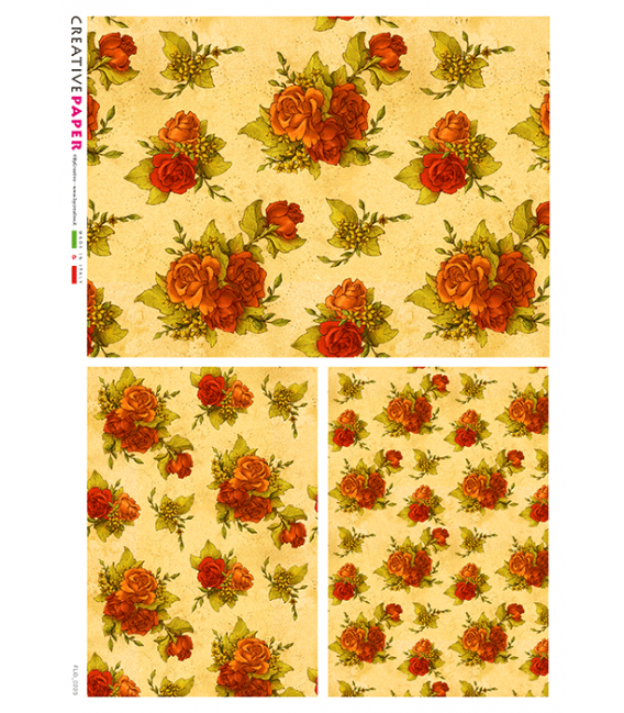 Carta di riso per decoupage FLO-0223.1