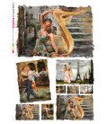 Carta di riso per decoupage FIG-0117