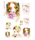 Carta di riso per decoupage FIG-0114
