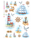 Carta di riso per decoupage FIG-0100