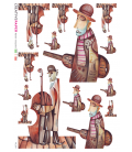 Carta di riso per decoupage FIG-0097