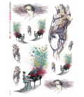 Carta di riso per decoupage FIG-0088