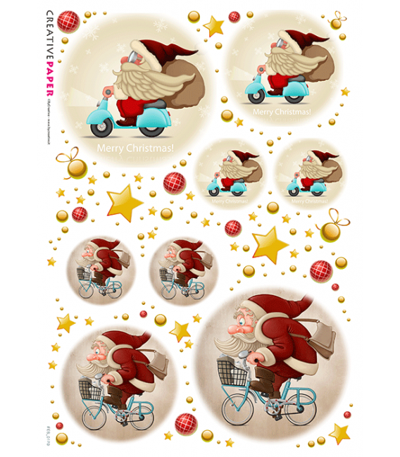 Carta di riso per decoupage FES-0170