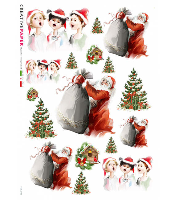Carta di riso per decoupage FES-0162