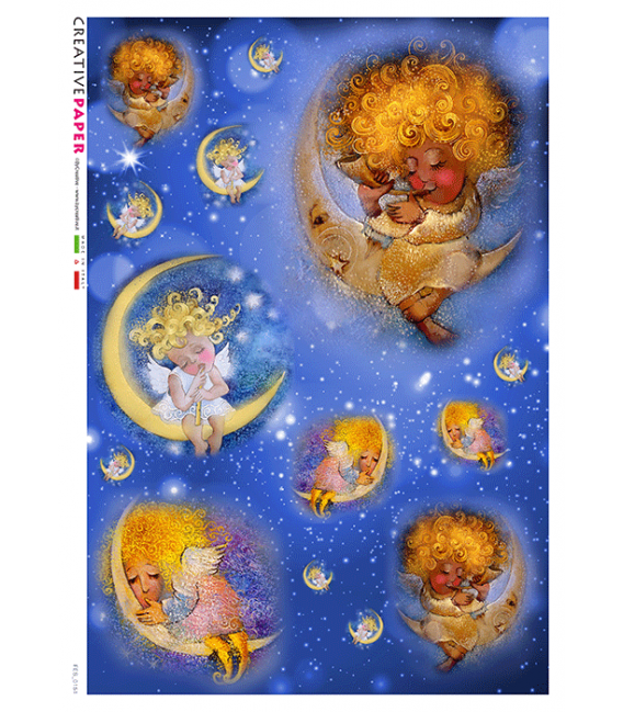 Carta di riso per decoupage FES-0151