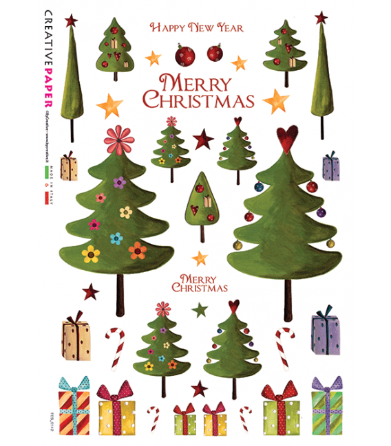 Carta di riso per decoupage FES-0142