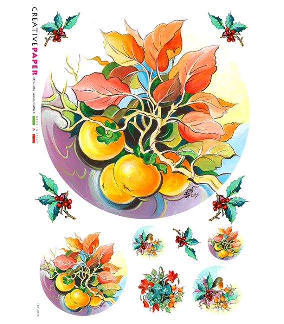 Carta di riso per decoupage FES-0138
