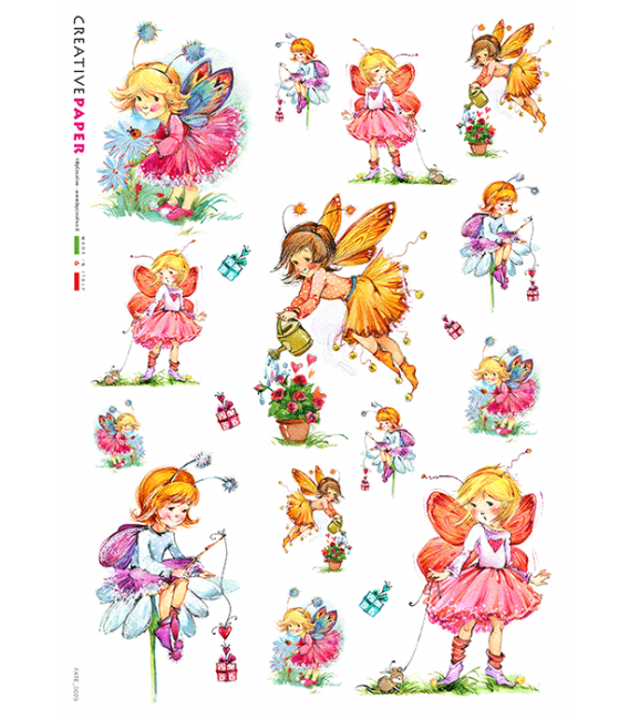 Carta di riso per decoupage FATE-0020