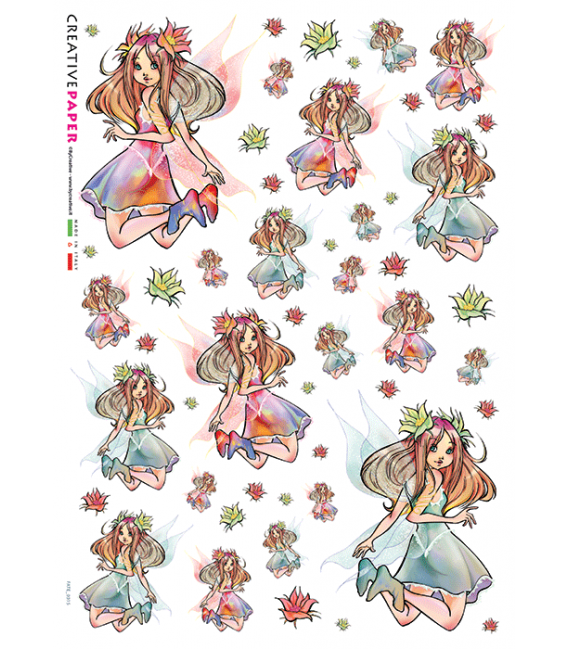 Carta di riso per decoupage FATE-0015