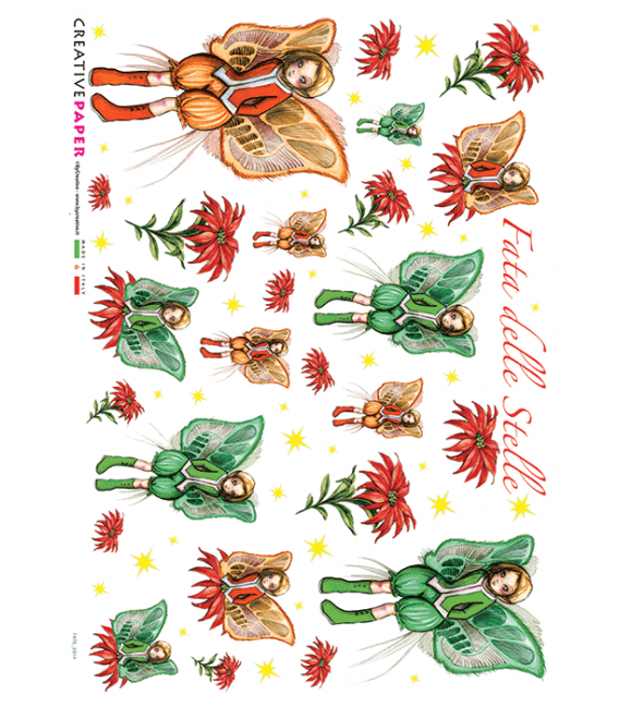 Carta di riso per decoupage FATE-0014
