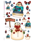 Carta di riso per decoupage COUNTRY-0004