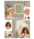 Carta di riso per decoupage BAM-0052