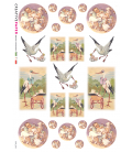 Carta di riso per decoupage BAM-0030