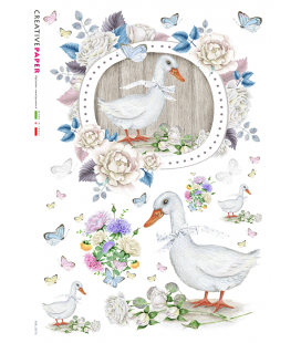 Carta di riso per decoupage ANI-0075