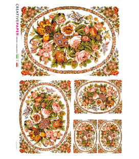 Carta di riso per decoupage -VIT-FLO-0018-bis