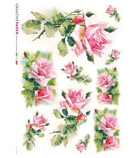 Carta di riso per decoupage -VIT-FLO-0001