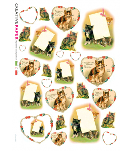 Carta di riso per decoupage -VIT-ANI-0002-bis