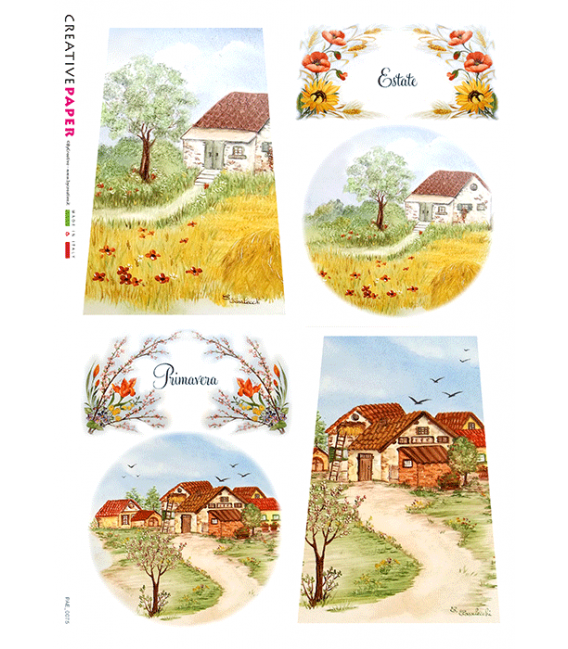 Carta di riso per decoupage PAE_0075